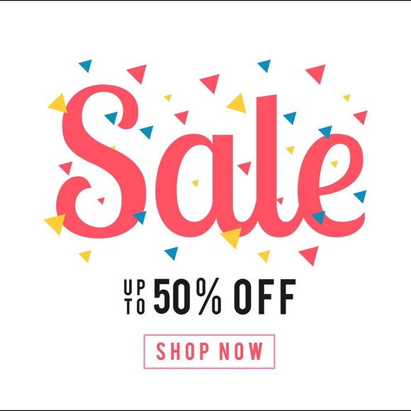 Up to 50% off everything